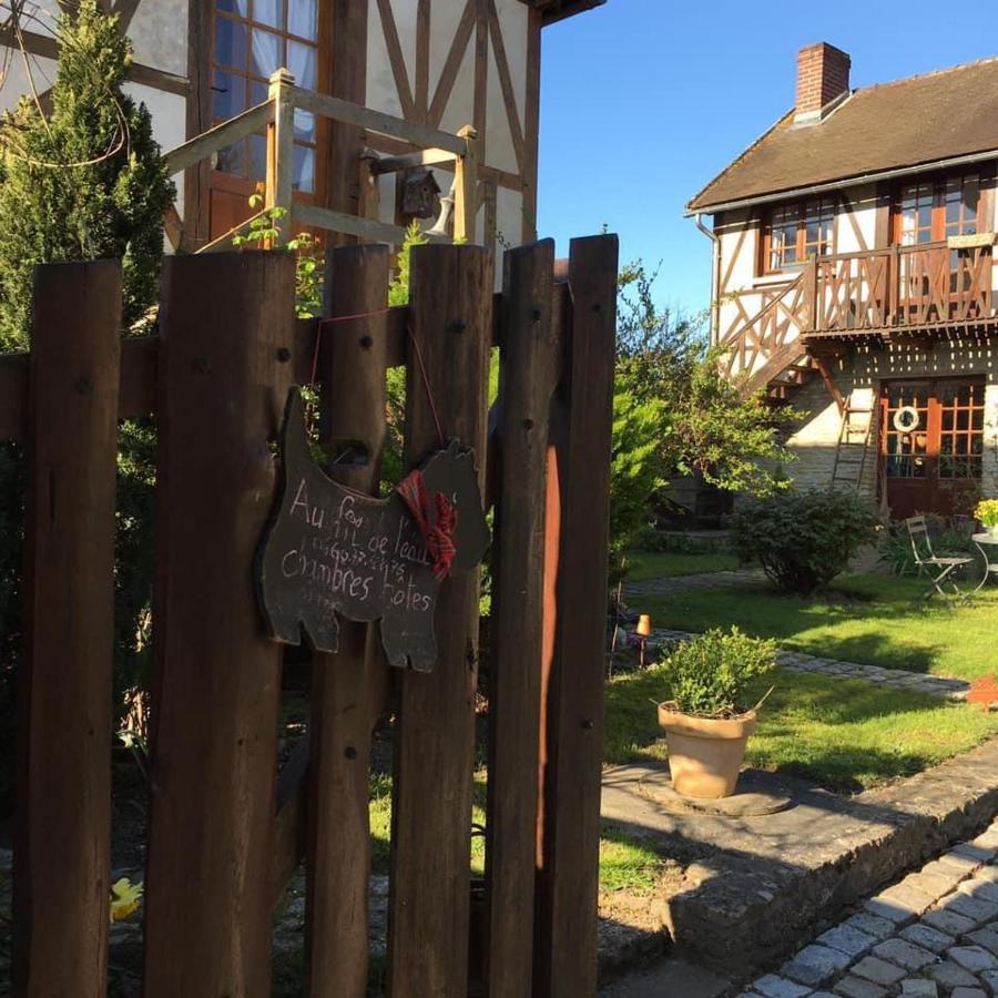 Au Fil De L'Eau & Gite "Le Jardin Du Moulin" Fourges Exteriör bild