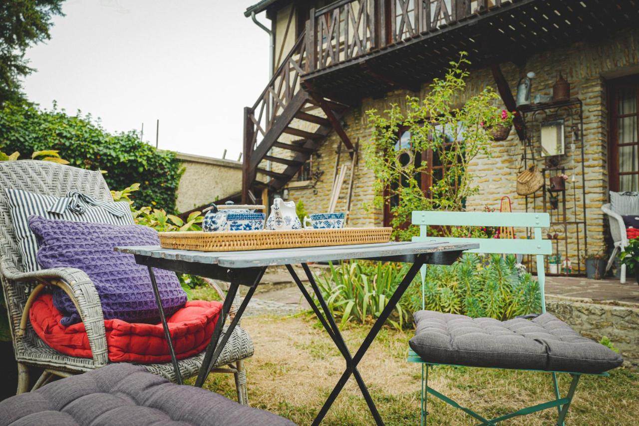 Au Fil De L'Eau & Gite "Le Jardin Du Moulin" Fourges Exteriör bild